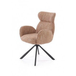 Стул HALMAR K571 корица/черный, поворотный